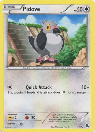 Pidove (14/30) [Negro y Blanco: Kit de Entrenador - Zoroark]