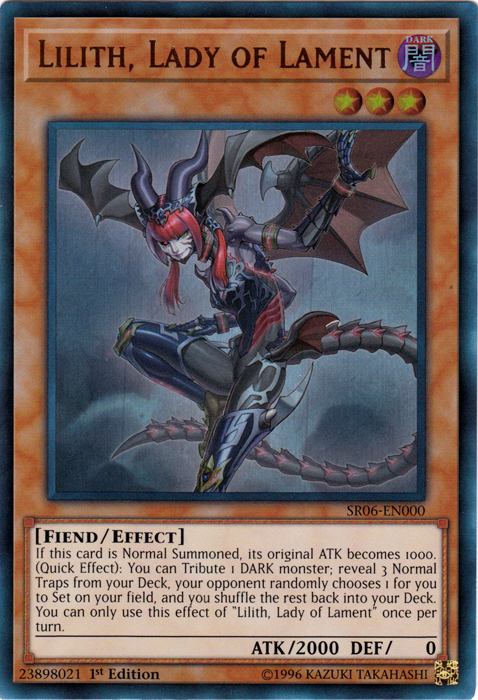 Lilith, Dama del Lamento [SR06-EN000] Ultra Rara