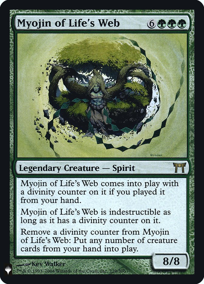 Myojin de la Toile de vie [Mystery Booster]