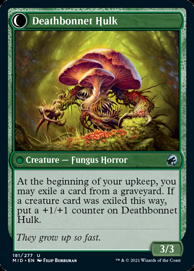 Pousse de Coiffe de mort // Colosse de Coiffe de mort [Innistrad : Chasse de minuit]