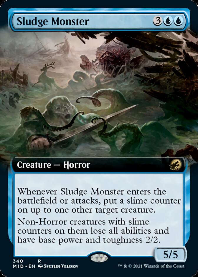 Monstre des bourbiers (Extended Art) [Innistrad : Chasse de minuit]