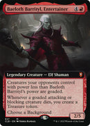 Baeloth Barrityl, artiste (extended art) [Commander Legends : Battle for Baldur's Gate]