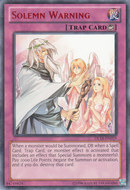 Advertencia Solemne (Roja) [DL18-EN019] Rara