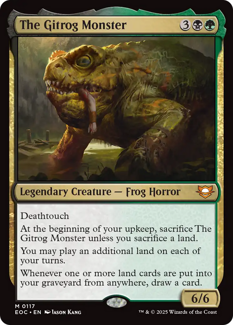 La Monstruosité de Gitrog [Commander : Bord d'éternités]