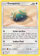 Dunsparce (110/168) [Sol y Luna- Tormenta Celestial]