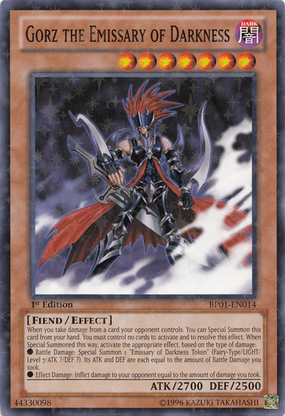 Gorz le Messager des Ténèbres [BP01-FR014] Starfoil Rare
