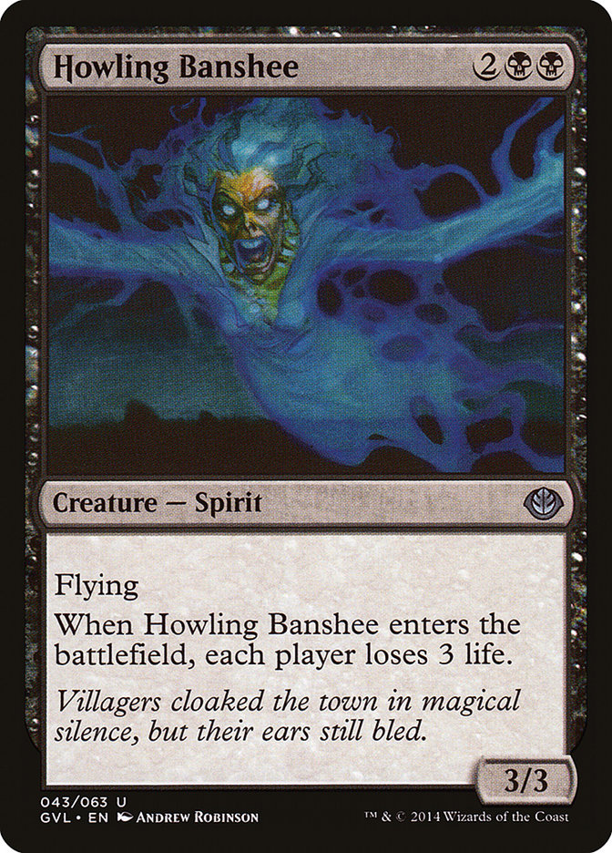 Banshee hurlante (Garruk contre Liliana) [Duel Decks Anthology]