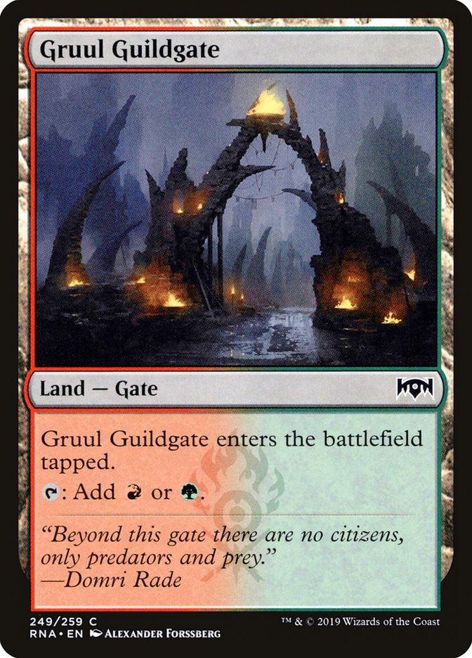 Porte de guilde de Gruul (249/259) [Allégeance de Ravnica]