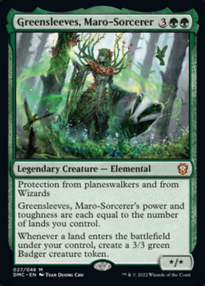 Greensleeves, marosorcier [Commander Dominaria Uni]