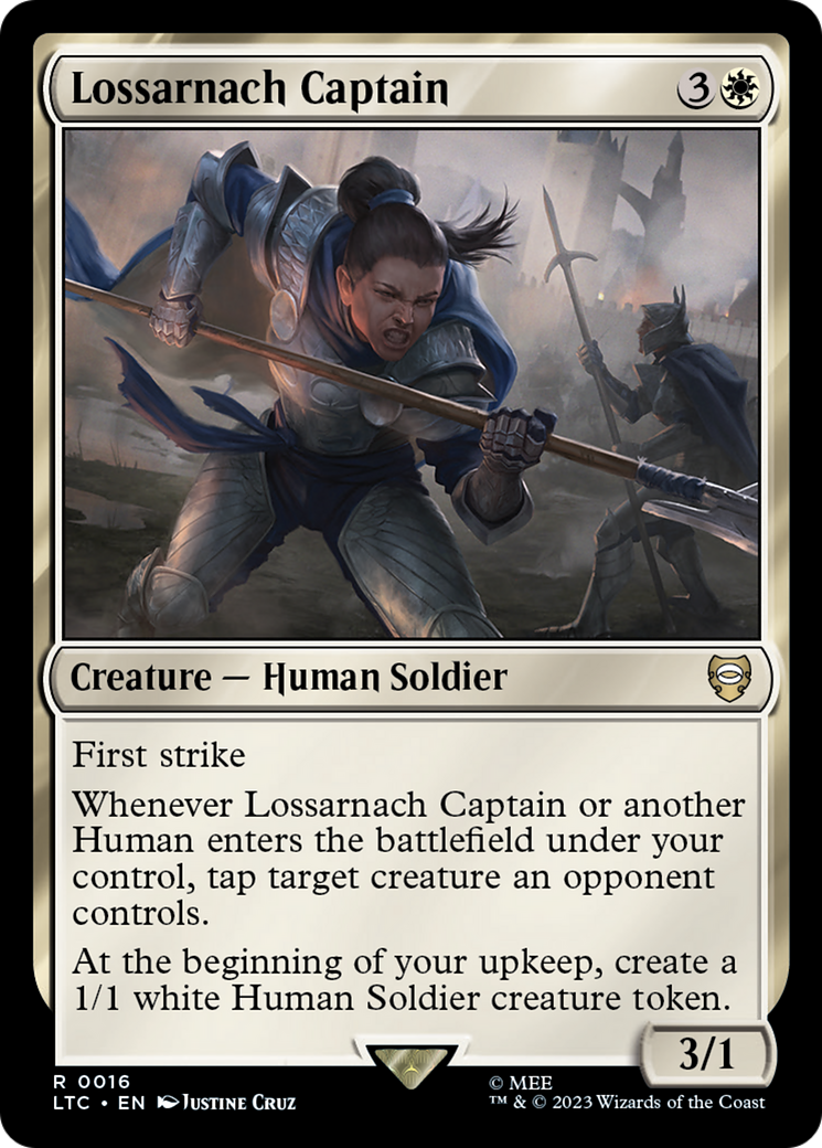 Capitaine de Lossarnach [Le Seigneur des Anneaux : Contes de la Terre du Milieu Commander]