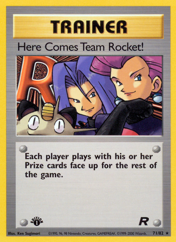 La Team Rocket est de Retour ! (71/82) [Team Rocket 1re Édition]