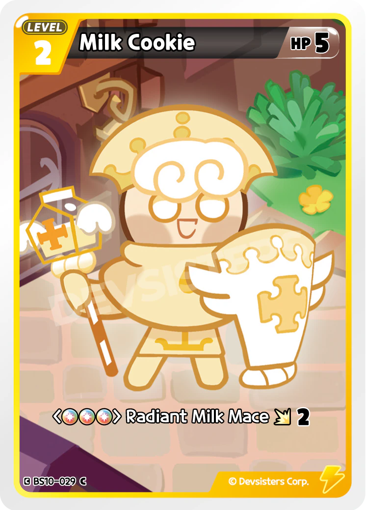 Image for Milk Cookie (BS10-029) (BS10) - CookieRun: Braverse TCG