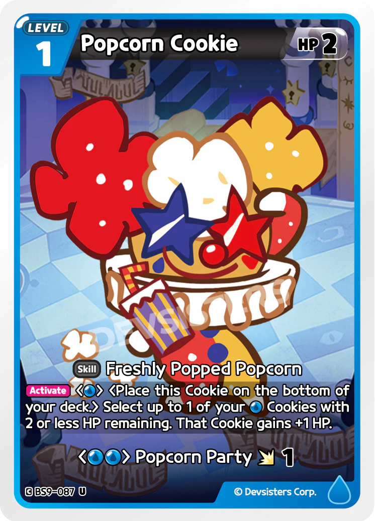Image for Popcorn Cookie (BS9-087) (BS9) - CookieRun: Braverse TCG