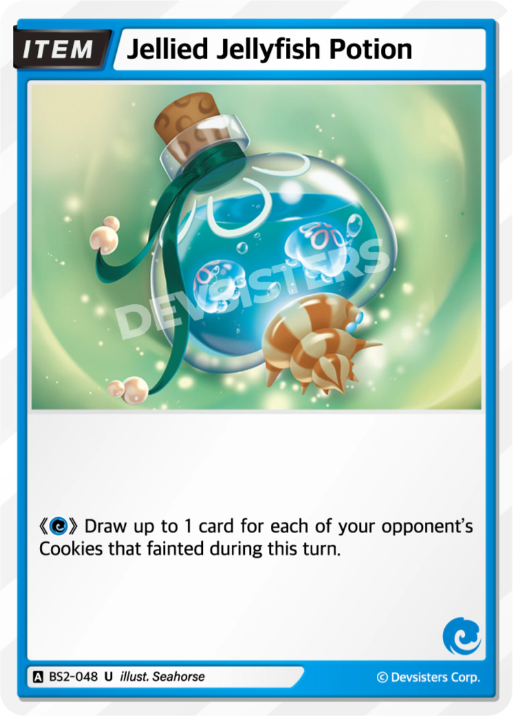 Image for Jellied Jellyfish Potion (BS2-048) (BS2) - CookieRun: Braverse TCG