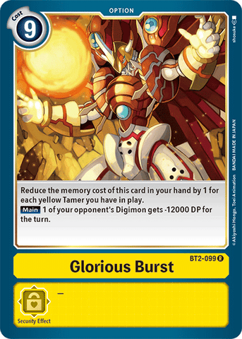 Estallido Glorioso [BT2-099] [Lanzamiento de Booster Especial Ver.1.5]