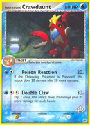 Crawdaunt de la Team Aqua (14/95) [EX : Team Magma vs Team Aqua]