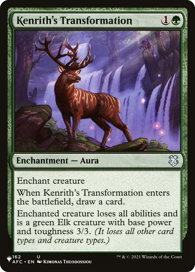 Transformation de Kenrith [The List]