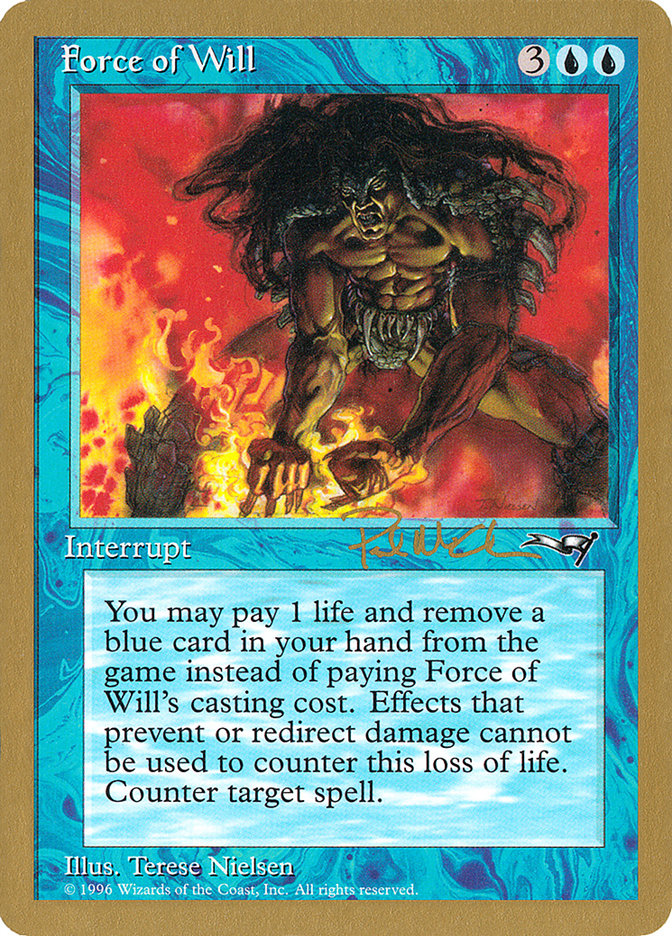 Force of Will (Paul McCabe) [Decks des Championnats du Monde 1997]