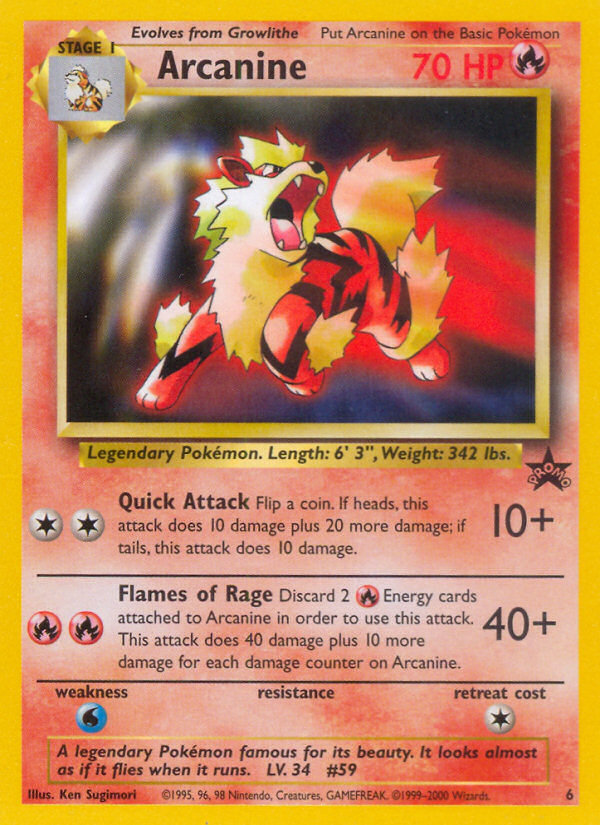 Arcanin (6) [Wizards of the Coast: Black Star Promos]