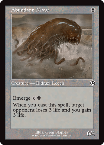 Gueule grouillante (Cadre rétro) [Innistrad remasterisée]