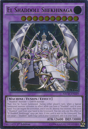 El Shaddoll Shekhinaga [NECH-FR049] Ultimate Rare