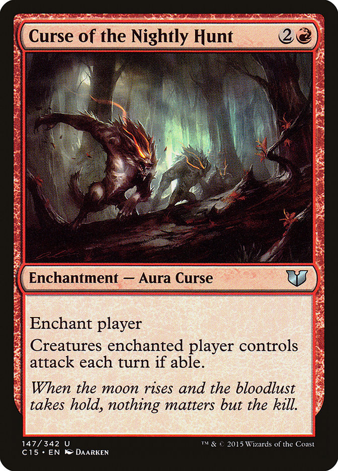 Maldición de la Caza Nocturna [Commander 2015]