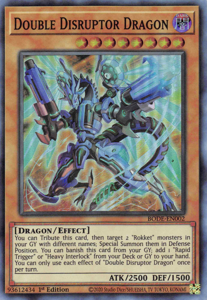 Dragon Double Perturbateur [BODE-FR002] Super Rare