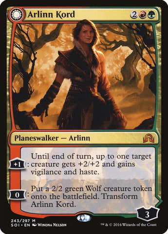 Arlinn Kord // Arlinn, embrassée par la lune [Ténèbres sur Innistrad]