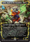 Bello, barde des ronciers (Sans bordure) (Feuilleté magnifié) [Commander Bloomburrow]