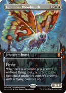 Broodmoth lumineuse (sans bordure) [Bloomburrow Commander]