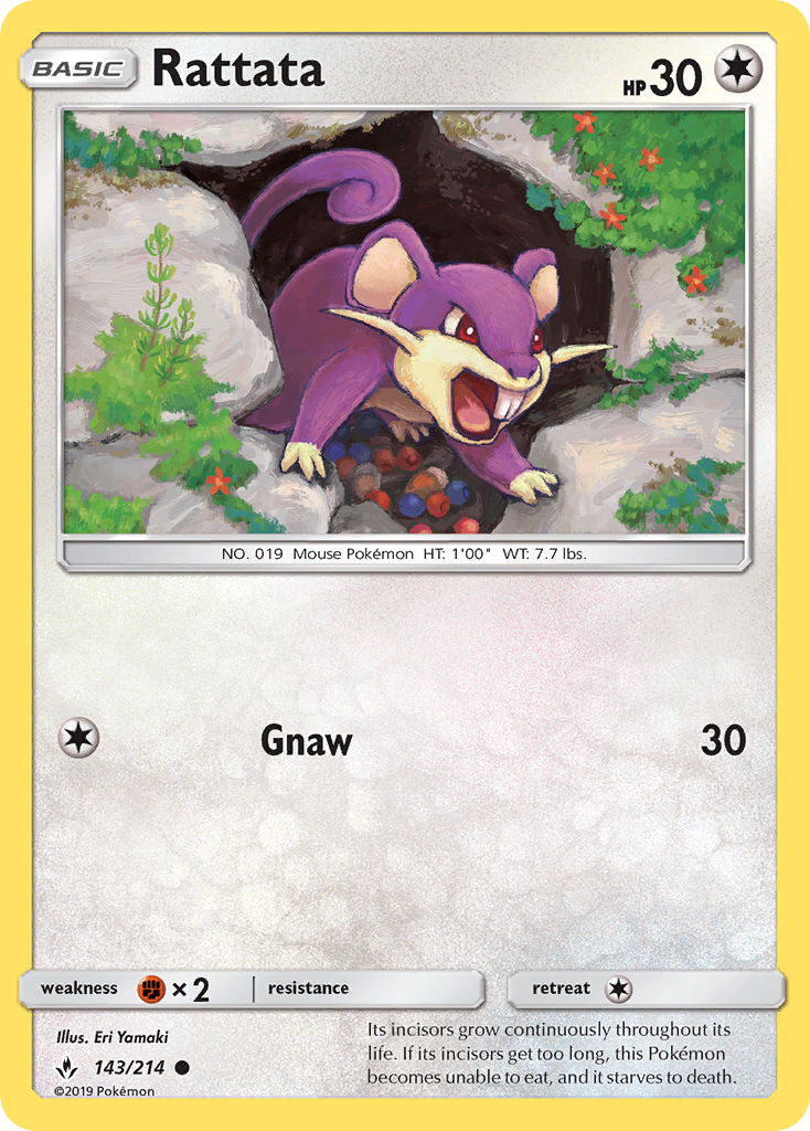 Rattata (143/214) [Sol y Luna: Lazos Indestructibles]