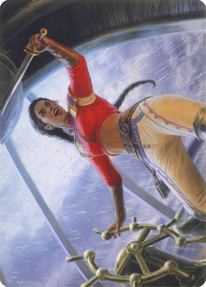 Sisay, capitaine de l'Aquilon // Sisay, capitaine de l'Aquilon [Série d'illustrations Modern Horizons]