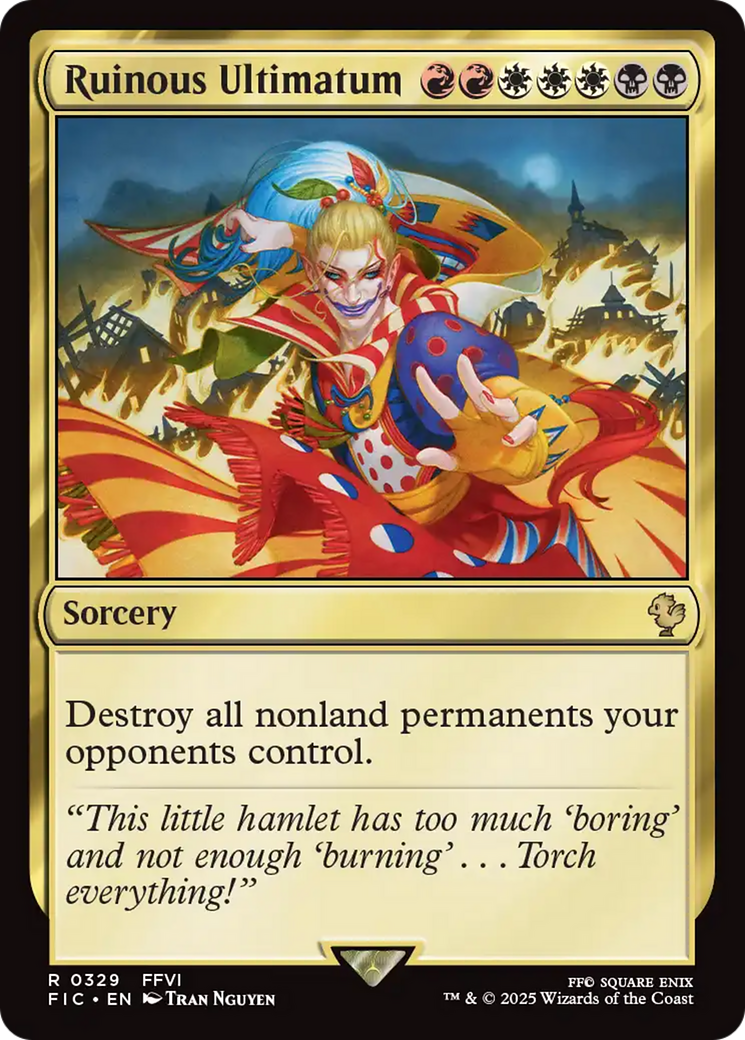 Ultimatum ruineux [Magic The Gathering]