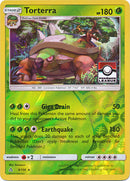 Torterra (9/156) (Carta de liga promocional) [Sol y Luna: Ultra Prisma]