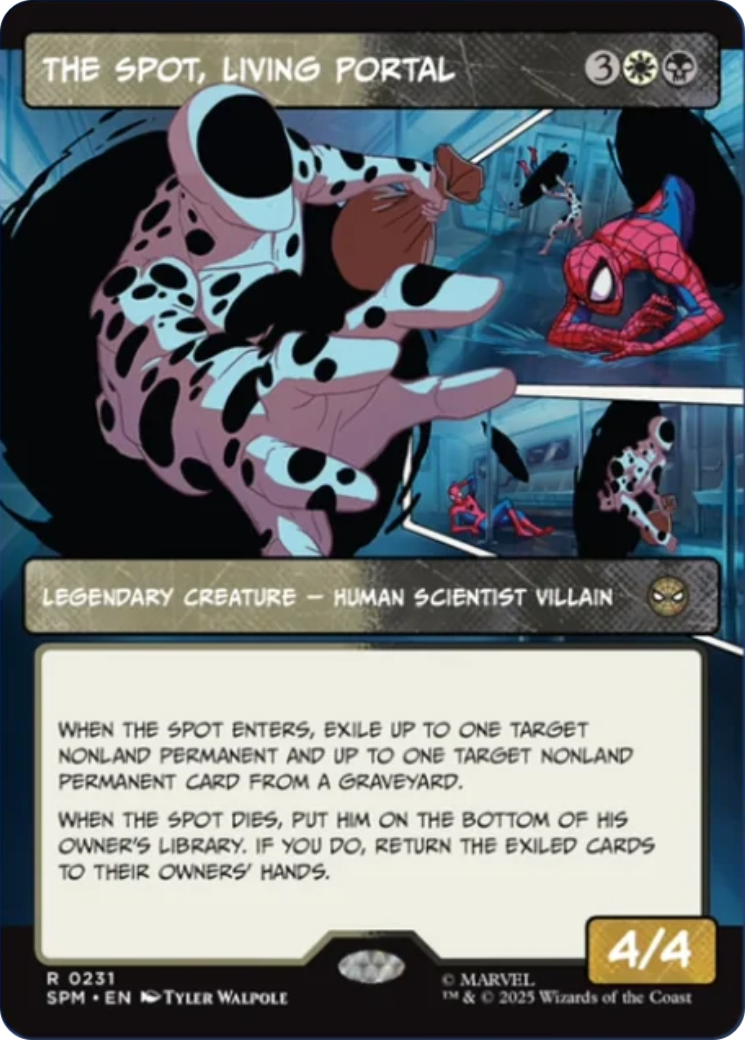 La Tache, Portail vivant (Sans bordure) [Marvel's Spider-Man]