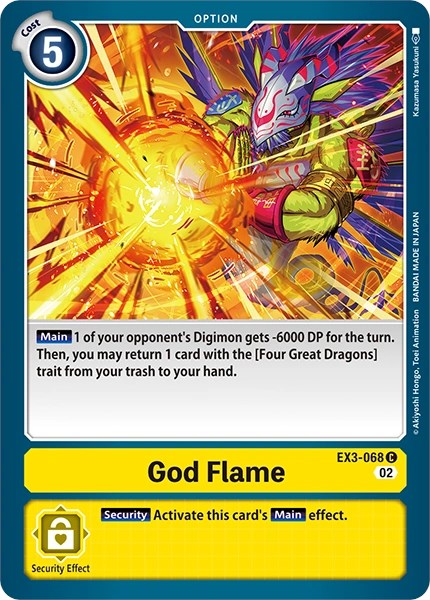 Llama Divina [EX3-068] [Cartas de Revisión]
