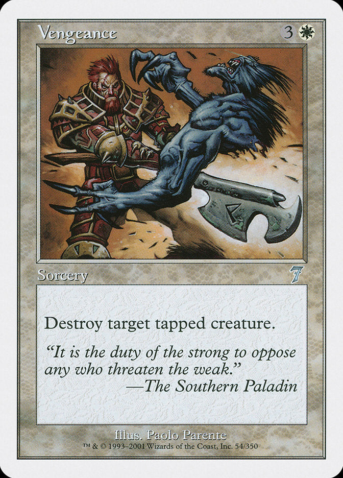 Vengeance [Septième édition]