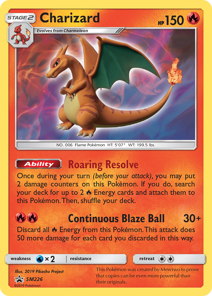 Charizard (SM226) [Sol y Luna: Promos de Estrellas Negras]