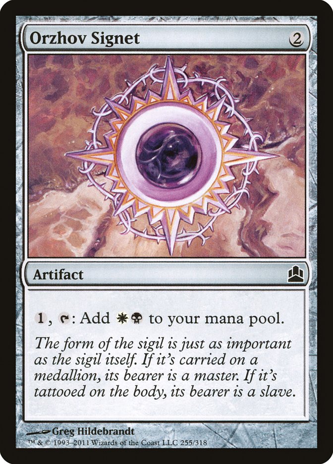 Cachet d'Orzhov [Commander 2011]