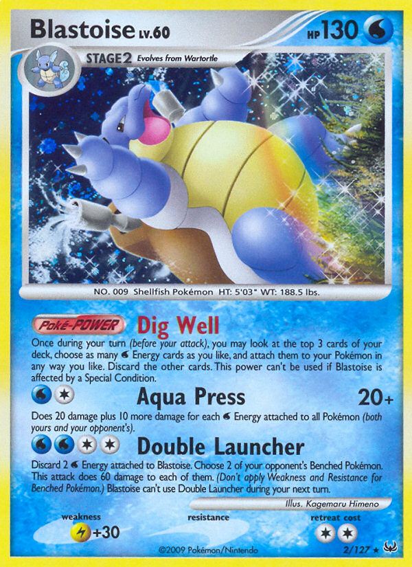 Tortank (2/127) [Platine : Set de base]