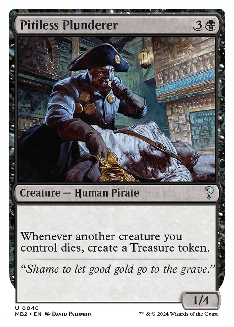 Pillard impitoyable (bord blanc) [Mystery Booster 2]
