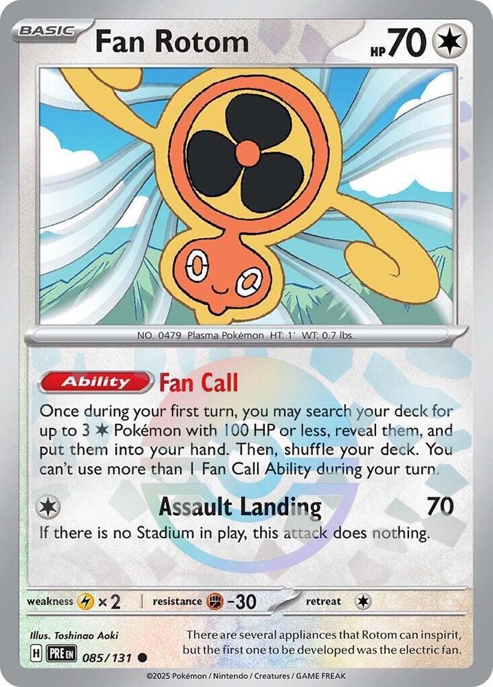 Motisma Hélice (085/131) (Motif Poké Ball) [Écarlate et Violet : Évolutions Prismatiques]
