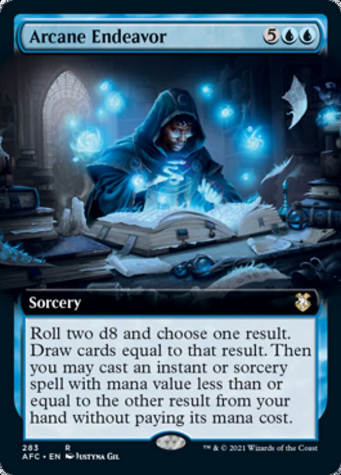 Tentative arcanique (Extended Art) [Dungeons & Dragons: Adventures in the Forgotten Realms Commander]