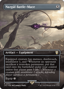 Masse de combat du Nazgûl (sans bordure) (Foil d'accélération) [Le Seigneur des Anneaux : Contes de la Terre du Milieu Commander]