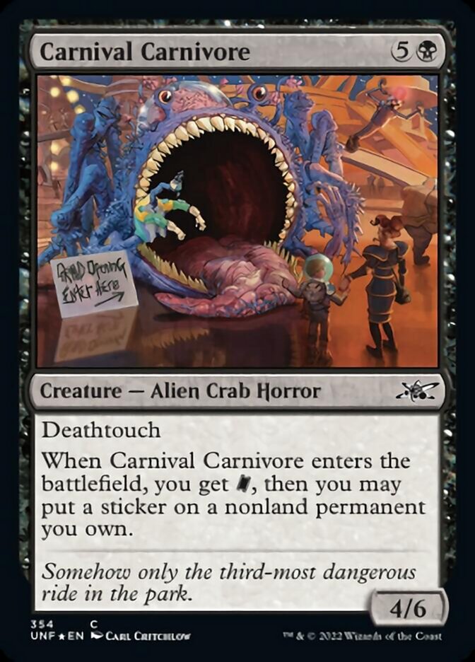 Carnival Carnivore (Feuille Galaxie) [Unfinity]