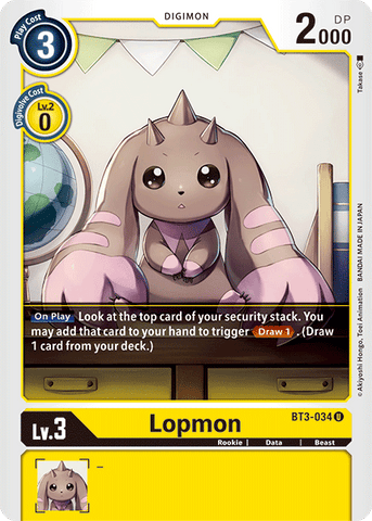 Lopmon [BT3-034] [Edición Especial de Lanzamiento Ver.1.5]