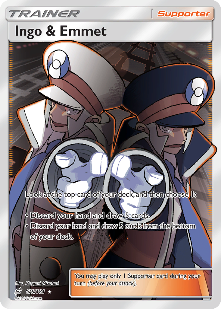 Ingo y Emmet (176/181) [Sol y Luna: Unión de Aliados]