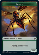 Insecte // Chat Jeton recto-verso [Starter Commander Decks]