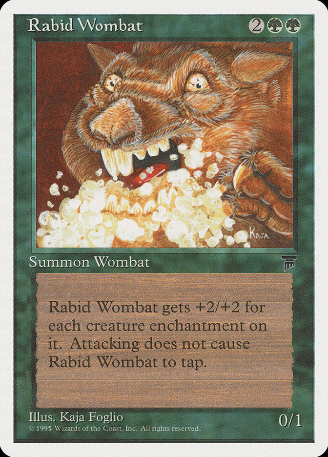 Wombat enragé [Chroniques]