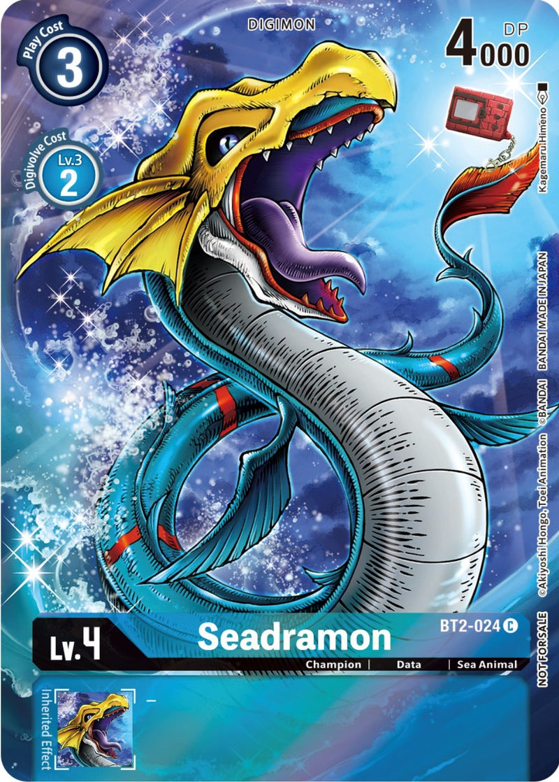 Seadramon [BT2-024] (Paquete Conmemorativo Especial del 25.º Aniversario) [Promociones de Sobres de Lanzamiento Especial]